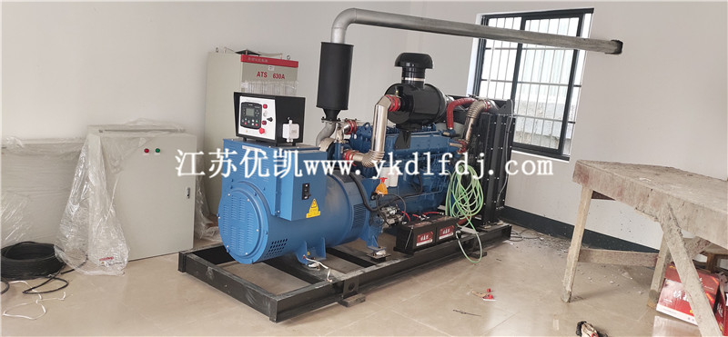 2021年4月30日，250KW濰柴發(fā)電機(jī)組1臺(tái)交付上林某大廈使用