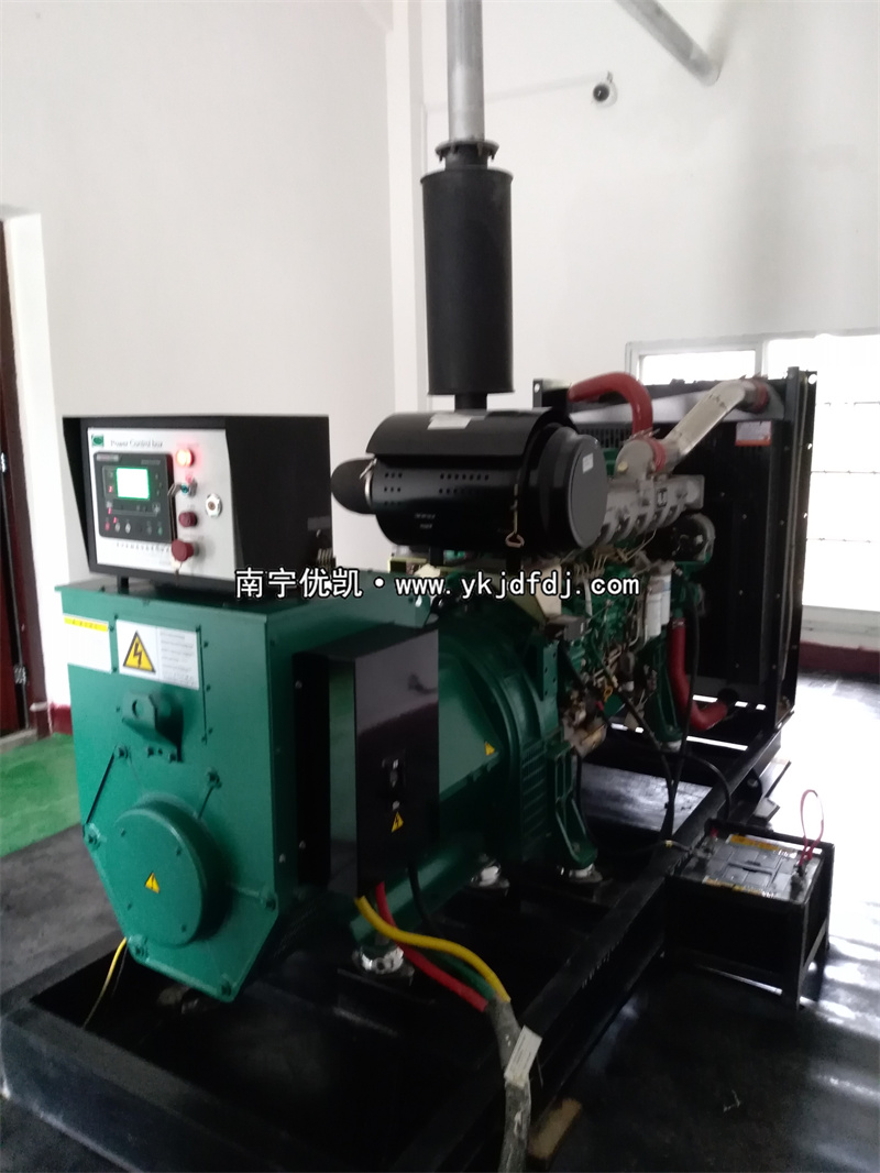 2022年6月28日，200KW玉柴發(fā)電機(jī)組崇左項(xiàng)目安裝調(diào)試完畢