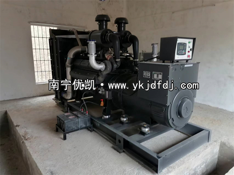 2022年12月8日，500KW上柴發(fā)電機(jī)組發(fā)貨防城港