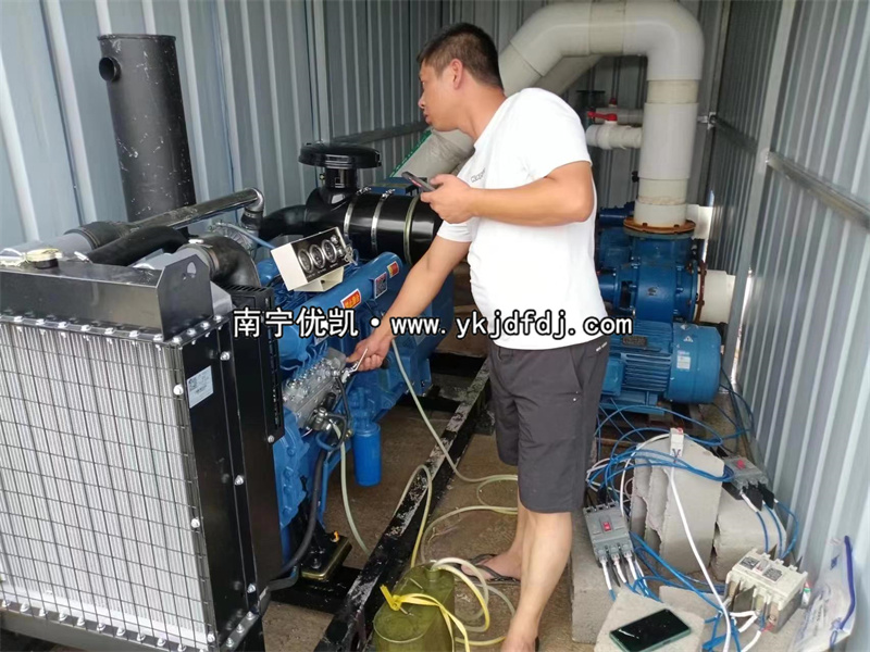 2023年6月16日，120kw濰坊雷納柴油發(fā)電機(jī)組送貨欽州養(yǎng)蝦場