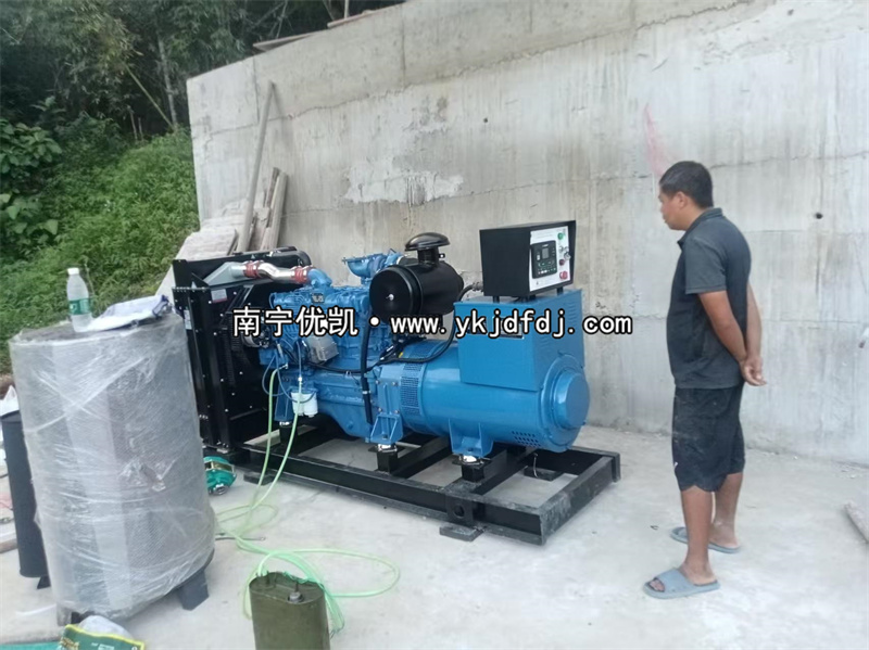2025年9月5日，崇左項(xiàng)目150kw柴油發(fā)電機(jī)組到貨試機(jī)
